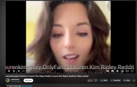 lauren kimripley leaked|Lauren Kim Ripley Leak: How a Fan Betrayed Her Trust and Privacy